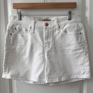 Levi’s 515 White Denim Shorts